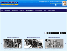 Tablet Screenshot of dimahisac.com